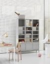 Muuto LOFT Krzesło - Czarne / Siedzisko Ciemnobrązowe