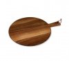 Holm WOODEN Okrągła Deska do Krojenia i Serwowania 45 cm Akacja