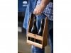 Holm WOODEN Skrzynka na Butelki - Stojak na Wino z Drewna Akacji