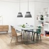 Muuto NERD Krzesło Drewniane - Granatowe Midnight Blue