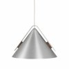 Kristina dam studio CONE Lampa Wisząca 40 cm / Srebrna