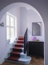 Muuto ARCED Lustro Ścienne w Drewnianej Ramie 80 cm / Jasnozielone