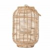Bloomingville LANDER Lampion z Rattanu / Naturalny