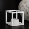 by Lassen KUBUS T Świecznik Tealight - Biały