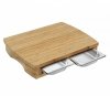 Zassenhaus ECO LINE Bambusowa Deska do Krojenia z 2 Stalowymi Tackami 46 cm