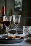 Lyngby Glass MELODIA Kryształowe Kieliszki do Czerwonego Wina 270 ml 4 Szt.