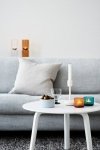 Iittala NAPPULA Świecznik Wysoki / Czarny