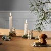 Kähler CHRISTMAS Świecznik Świąteczny / Elf z Grzybkiem