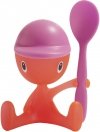 Alessi CICO Kieliszek z Łyżeczką do Jajek / Różowy