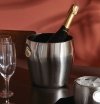 Alessi 872 Stalowy Cooler - Kubełek do Chłodzenia Wina lub Szampana / Srebrny