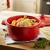 Emile Henry - Garnek Ceramiczny do Duszenia 5,3 l / Czerwony