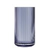 Lyngby Porcelain LYNGBY Wazon Szklany 31 cm Niebieski / Midnight Blue