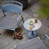 Muuto LINEAR OUTDOOR Stalowy Stolik Kawowy Ogrodowy - Zewnętrzny / Jasnoszary