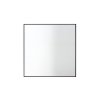 by Lassen VIEW Kwadratowe Lustro Ścienne 56 cm Czarne