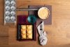 Marcato DESIGN LINE Forma do Ravioli w Kwadratach 5x5 cm 10 Szt. / Różowa