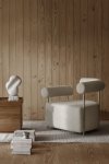 Kristina dam studio SOLITUDE Fotel Tapicerowany Boucle / Beżowy