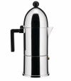 Alessi LA CUPOLA Kawiarka - Zaparzacz do Espresso 300 ml na Indukcję / Uchwyt Czarny