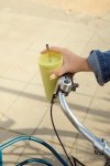 Stelton TO GO Kubek Termiczny ze Słomką 400 ml / Żółty