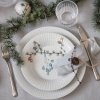 Kähler HAMMERSHØI CHRISTMAS Świąteczny Talerz Głęboki do Zupy 21 cm