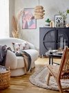 Bloomingville TED Sofa 160 cm / Biała