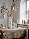 Bloomingville BERICAN Ceramiczny Wazon do Kwiatów 40 cm / Biały