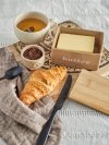 Bloomingville HANYU Maselniczka z Bambusową Pokrywką / Brązowa