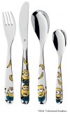 WMF Sztućce dla Dzieci - Zestaw 4 El. Minionki