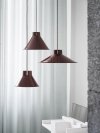 Muuto TOP PEDANT Stalowa Lampa Wisząca 28 cm Ciemnozielona