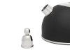 Bredemeijer OVAL Czajnik z Gwizdkiem 2,5 l Czarny Mat