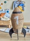 Bloomingville COSMINA Kosz do Przechowywania dla Dzieci / Rakieta Kosmiczna