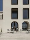 Blomus YUA WIRE Krzesło Ogrodowe / Szare Granite Grey