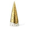 Kähler NOBILI Świecznik Świąteczny Tealight / Choinka 30 cm Złota