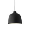 Muuto GRAIN Lampa Wisząca 21 cm Czarna