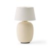 Audo TORSO Bezprzewodowa Lampa LED / Kremowa