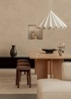 Audo DANCING Lampa Wisząca 65 cm Design Iskos-Berlin / Biała
