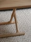 Audo JÄGER Ława - Składany Stolik Kawowy 130 cm / Dąb Naturalny