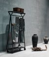 Muubs ECHO Wazon Dekoracyjny z Terakoty 50 cm / Rdzawo Szary