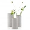 Blomus COLUNA Wazon do Kwiatów 20 cm / Jasnoszary