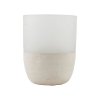 House Doctor COZY Świecznik Tealight z Białym Kloszem