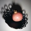 Alessi VIMINI Stalowy Kosz - Misa Dekoracyjna 22 cm / Czarna