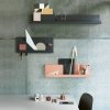Muuto FOLDED Organizer - Półka Ścienna 96 cm Oliwkowa