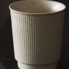 House Doctor BERICA Ceramiczny Kubek bez Ucha 300 ml / Beżowy