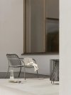Blomus YUA WIRE Fotel Ogrodowy Lounge / Szary Granite Grey