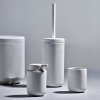 ZONE Denmark UME Mydelniczka Okrągła - Jasnoszara Soft Grey