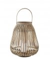 Villa Collection HURRICANE Lampion 35 cm Bambusowy