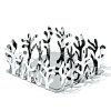 Alessi MEDITERRANEO Serwetnik Stalowy / Srebrny Polerowany 