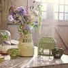 Kähler ORANGERY Świecznik Tealight 9,5 cm / Zielony Green Garden
