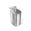 Simplehuman STEEL Stalowy Dozownik do Mydła w Płynie 473 ml Srebrny Matowy z Powłoką Antybakteryjną