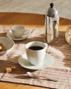 Alessi MAMI Filiżanki ze Spodkami do Kawy 200 ml 6 Szt. Białe