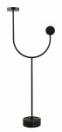 Aytm GRASIL Lampa Stojąca / Podłogowa Czarna - Marmur
